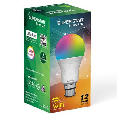 Super Star স্মার্ট LED WiFi বাল্ব ১২W (B22) 2